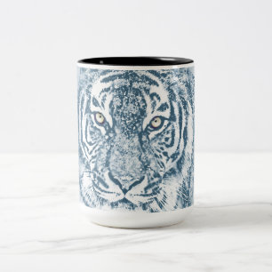 tiger Two-Tone coffee mug