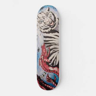 "Tiger v Dragon" by T.S. Tyre Skateboard