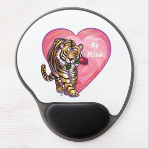 Tiger Valentine's Day Gel Mouse Pad