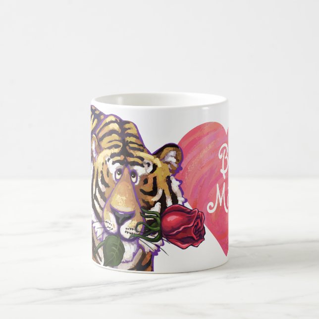 Tiger Valentine's Day Magic Mug (Center)