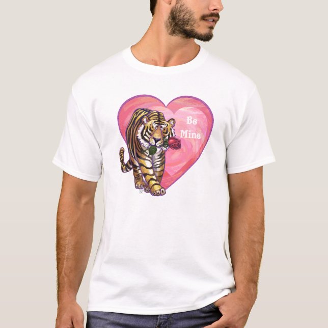Tiger Valentine's Day T-Shirt (Front)