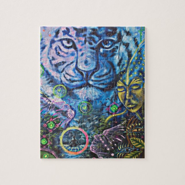 Tiger Vision Jigsaw Puzzle (Vertical)