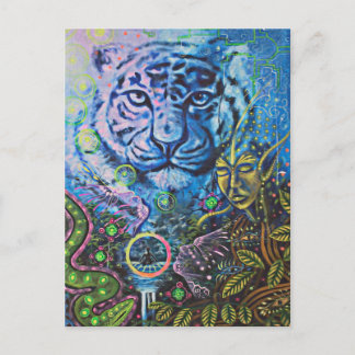 Tiger Vision Postcard