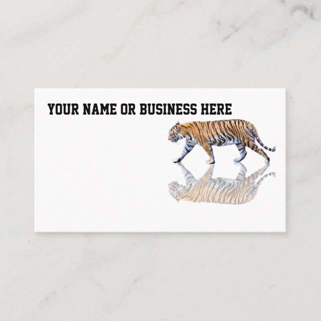 TIGER WALK BUSINESS CARD (Front)