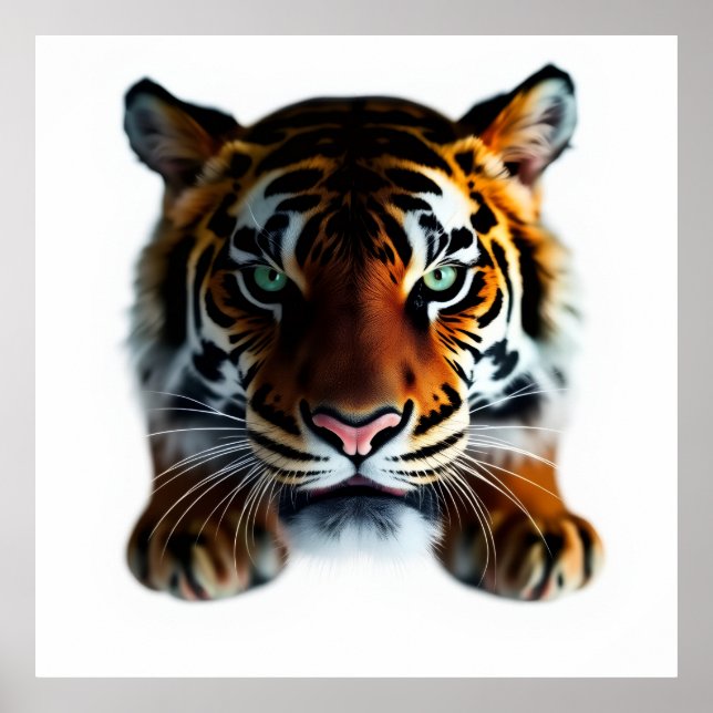 Tiger Watching Poster (Front)
