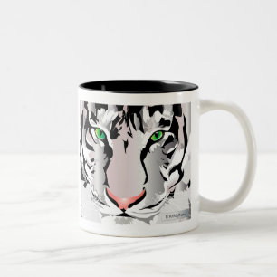 TIGER-WHITE/GREY MUG