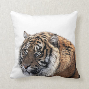 Tiger wild african jungle animal photo cushion
