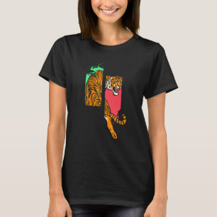 Tiger Wild Animal Wilderness Wildlife Safari Afric T-Shirt