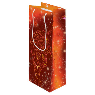 Tiger Wine Gift Bag Running In Galaxy Starry Night