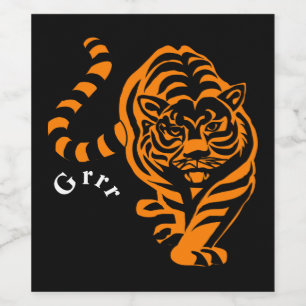 Tiger Wine Label