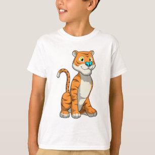 Tiger with Butterfly T-Shirt