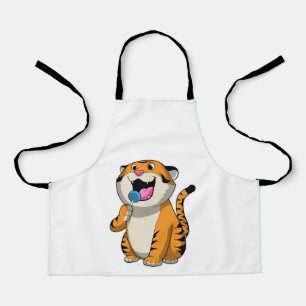Tiger with Lollipop Apron