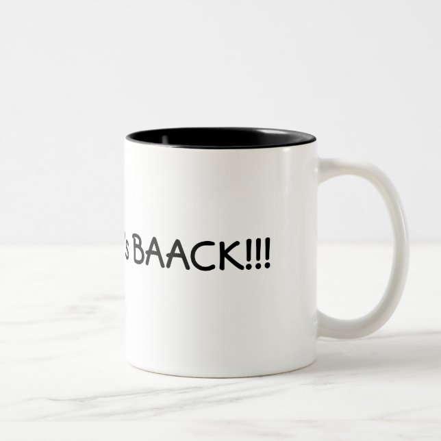 Tiger Woods - He's Back Mug (Right)