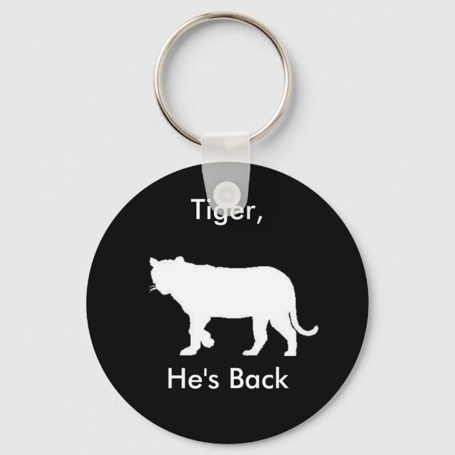 Tiger Woods Keychain (Front)
