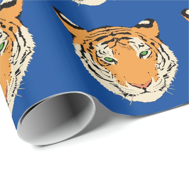 Tiger Wrapping Paper (Roll Corner)