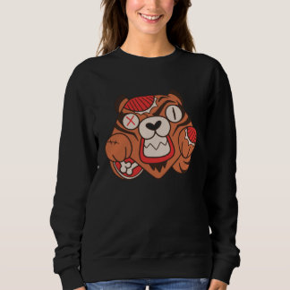 Tiger zombie death sweatshirt
