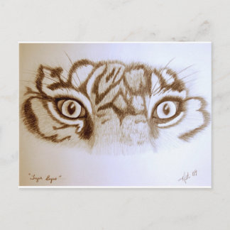 Tigereyes Postcard