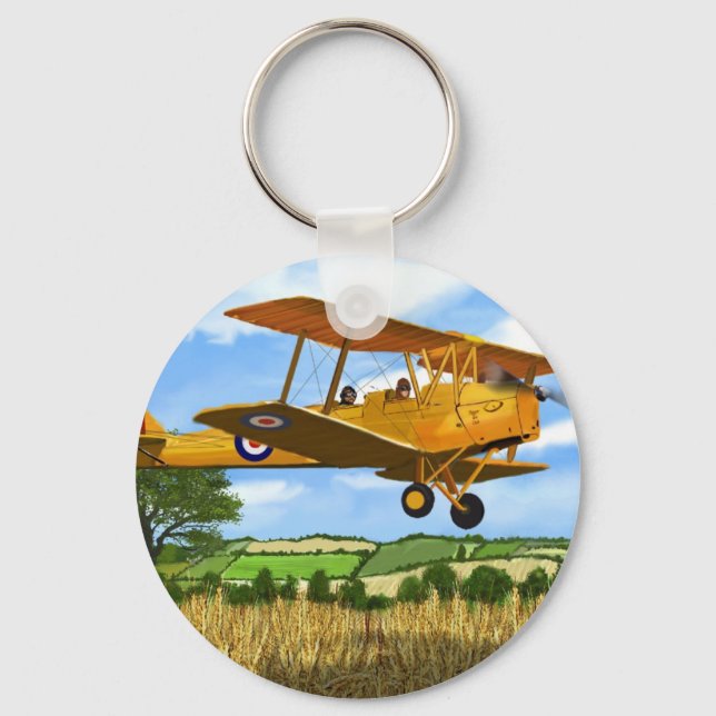 TIGERMOTH FIELDS KEY RING (Front)