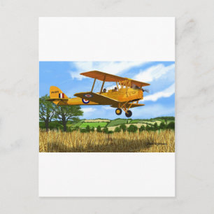TIGERMOTH FIELDS POSTCARD