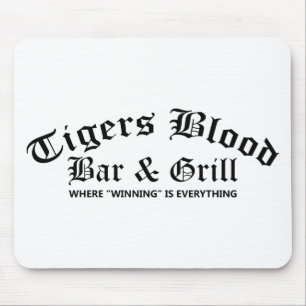 Tigers Blood Bar & Grill Mouse Pad
