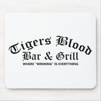 Tigers Blood Bar & Grill Mouse Pad