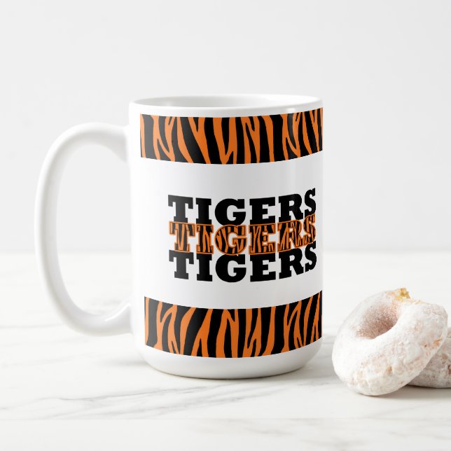 TIGERS COFFEE TEA MUG (With Donut)