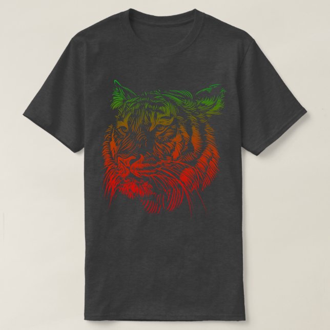 Tigers Cool Tiger T-Shirt (Design Front)