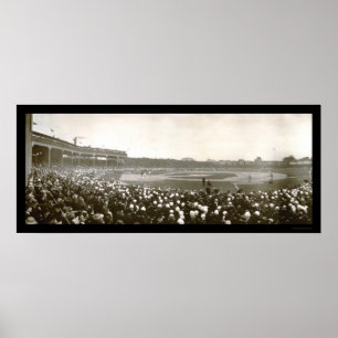 Tigers Cubs Series Photo 1907 Poster