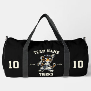 Tigers "Customisable" Baseball Duffle Bag