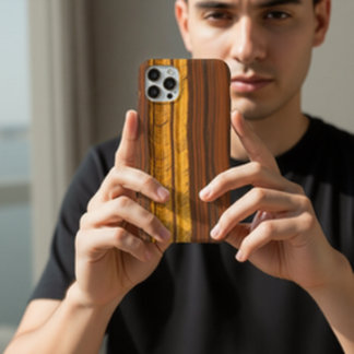 Tiger's Eye Gemstone iPhone 11 Case