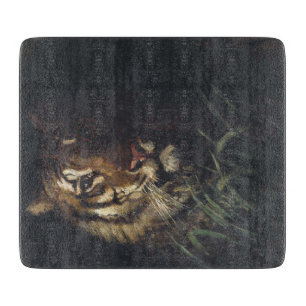 Tiger's Head (by Abott Handerson Thayer) Cutting Board