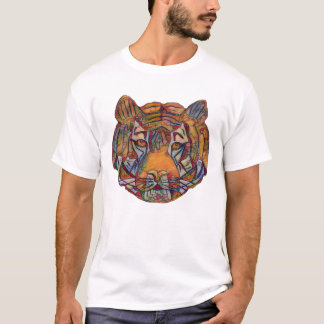 Tiger's Head Mens T Shirt