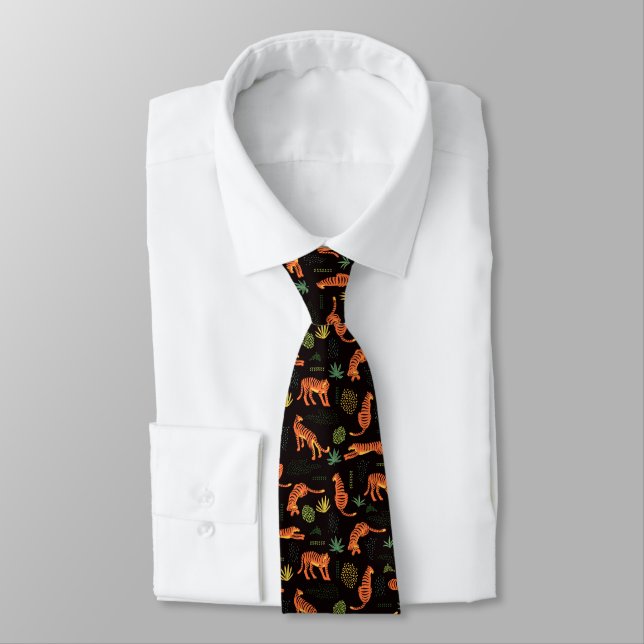 Tigers in the Jungle Tie (Tied)