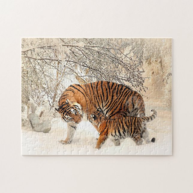 Tigers Jigsaw Puzzle (Horizontal)