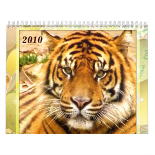 Tiger's & Lion's Expression_2010 Calendar