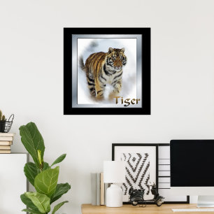 Tigers Lovers Art Poster