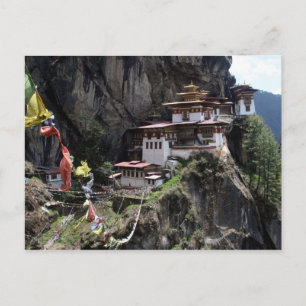 tiger's nest flags postcard