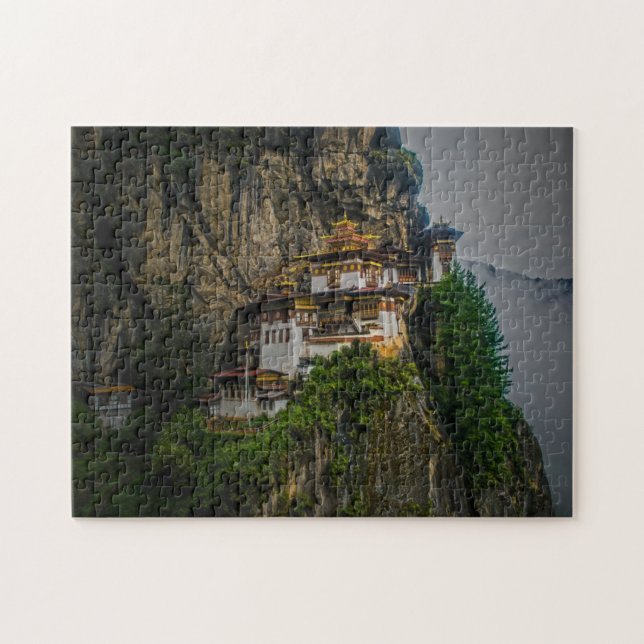 Tiger's nest Monastery jigsaw puzzle (Horizontal)