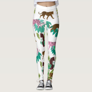 Tigers Pattern Leggings