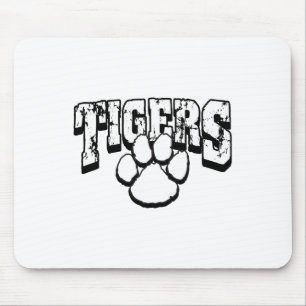 Tigers School Spirit Back To School B Mouse Pad