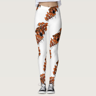 Tigers Sports Football Basketball Baseball Legging
