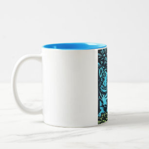tigers Two-Tone coffee mug