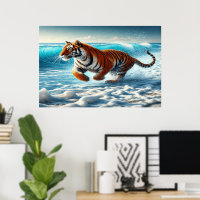 Tiger's Wild Ocean Pursuit