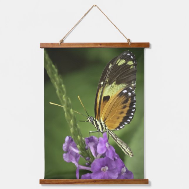 Tigerwing Butterfly Hanging Tapestry (Front)