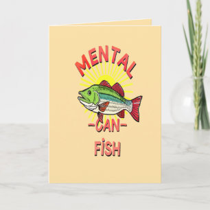 Tight Lines and Birthday Wishes Card