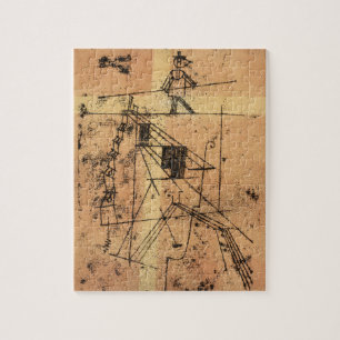 Tightrope Walker by Paul Klee Jigsaw Puzzle
