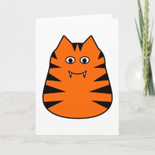 Tigr - Cute Tiger Greetings Card