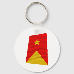 Tigray Waving Flag Key Ring
