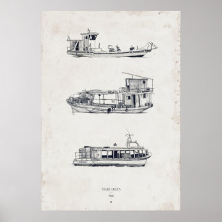 Tigre Delta: Ships Part One Print