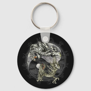 Tigre et dragon key ring